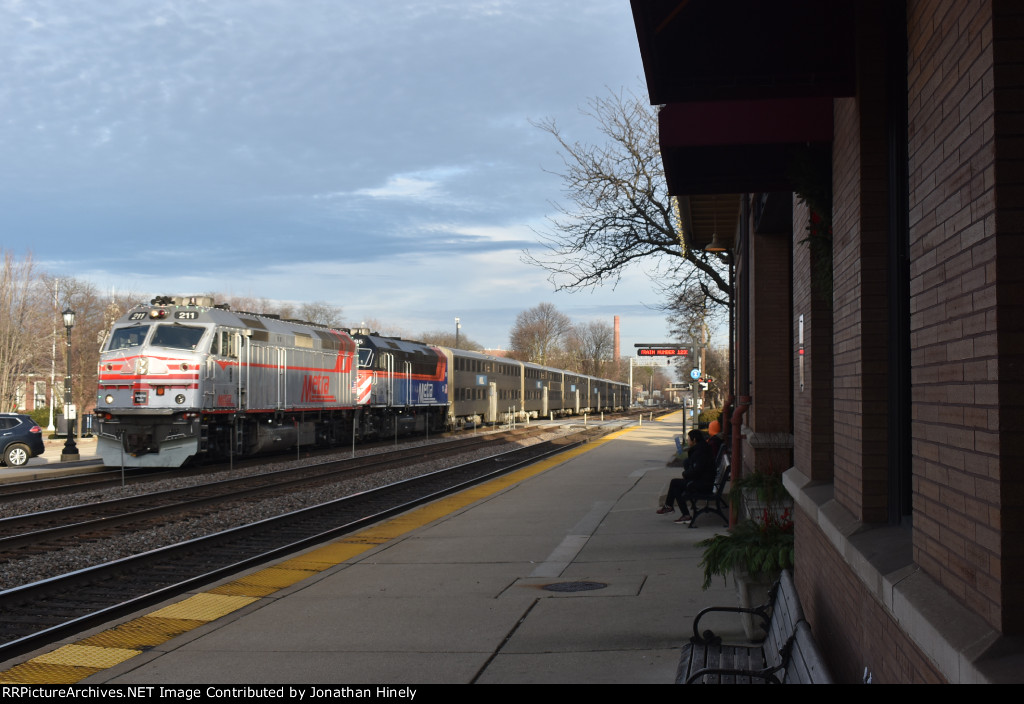 Metra Burlington Heritage Unit